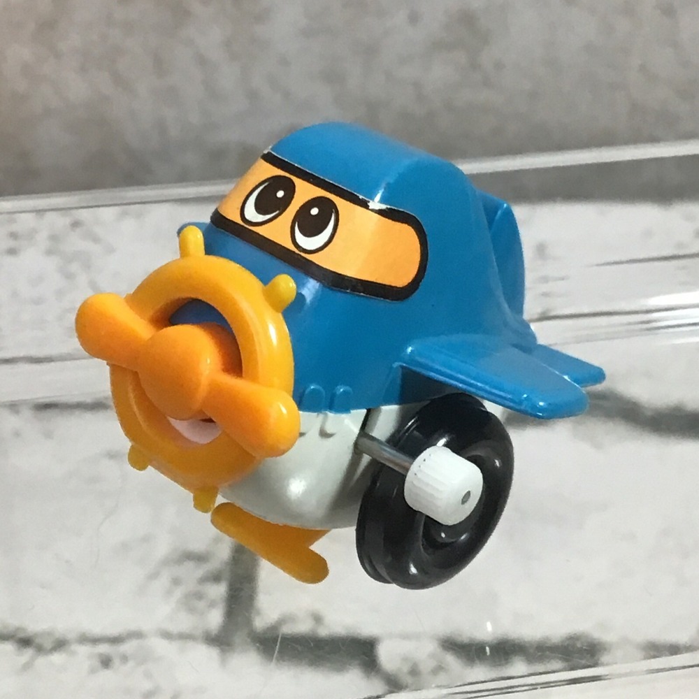 Vintage 1978 Flip Flopper Plane Airplane Wind-Up Toy‎ Tomy Singapore